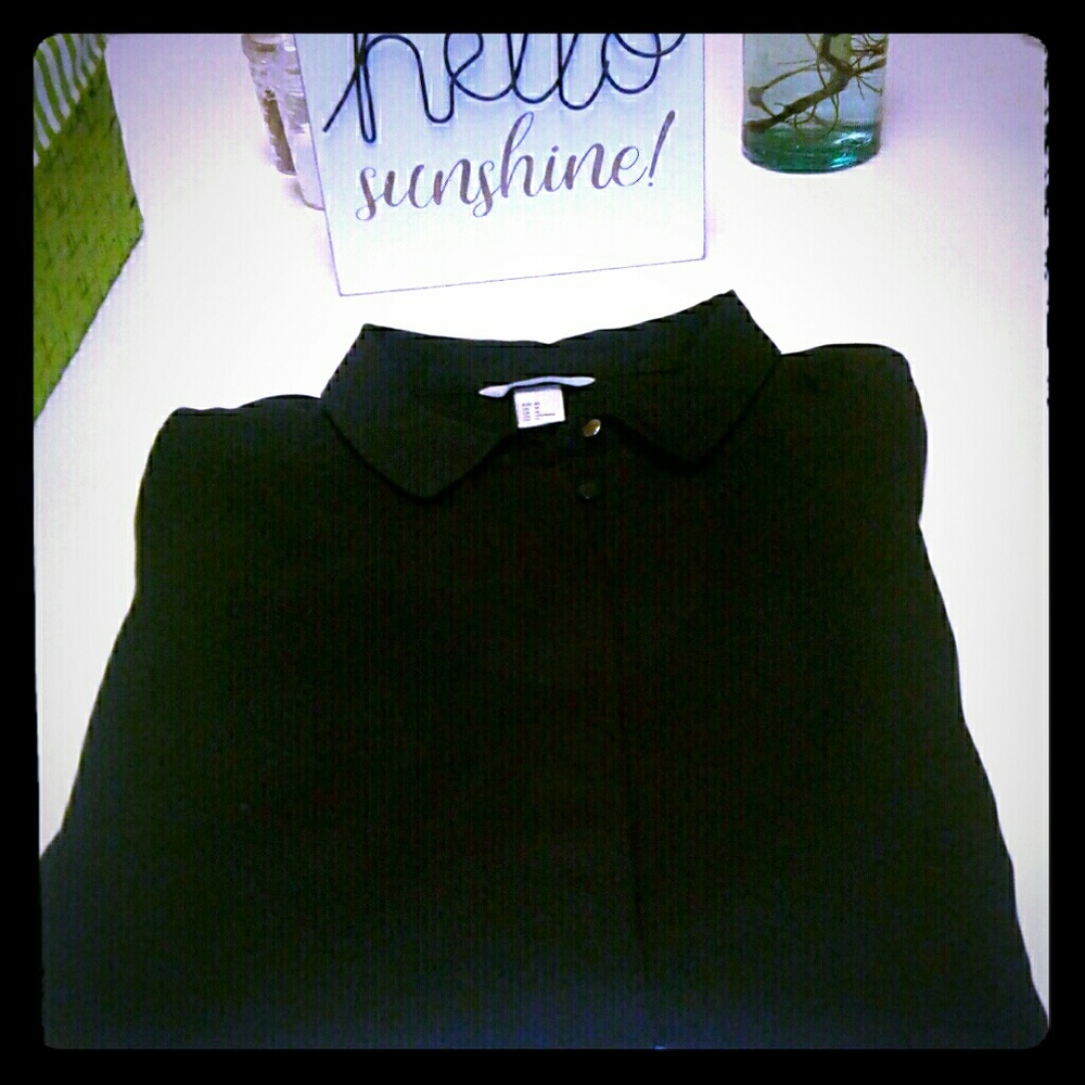 Sale, Nwot ,Black Hi- Lo Sheer Womens'